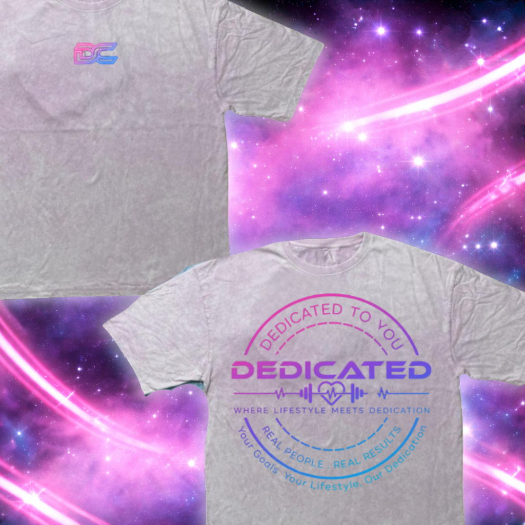Oversized Tee - Dedicated To You (Acid Wash)