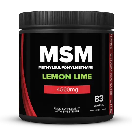 Strom Sports MSM 500g (Lemon Lime)