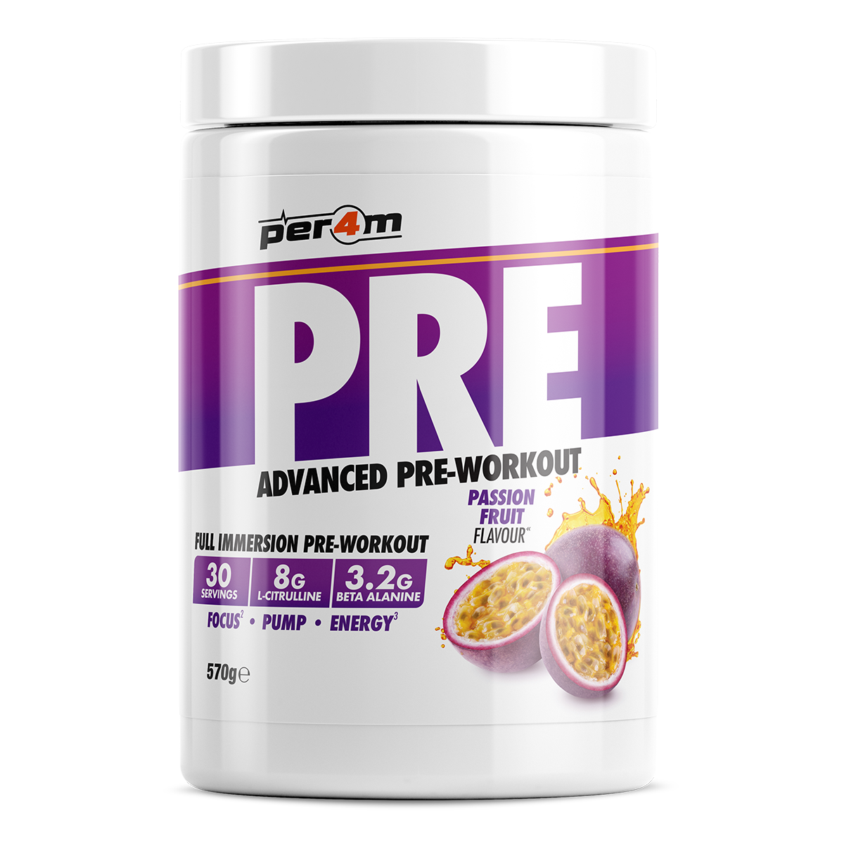Per4m Pre Workout Stim 570g