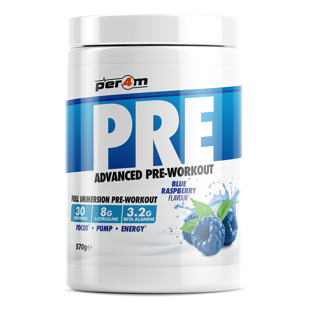 Per4m Pre Workout Stim 570g
