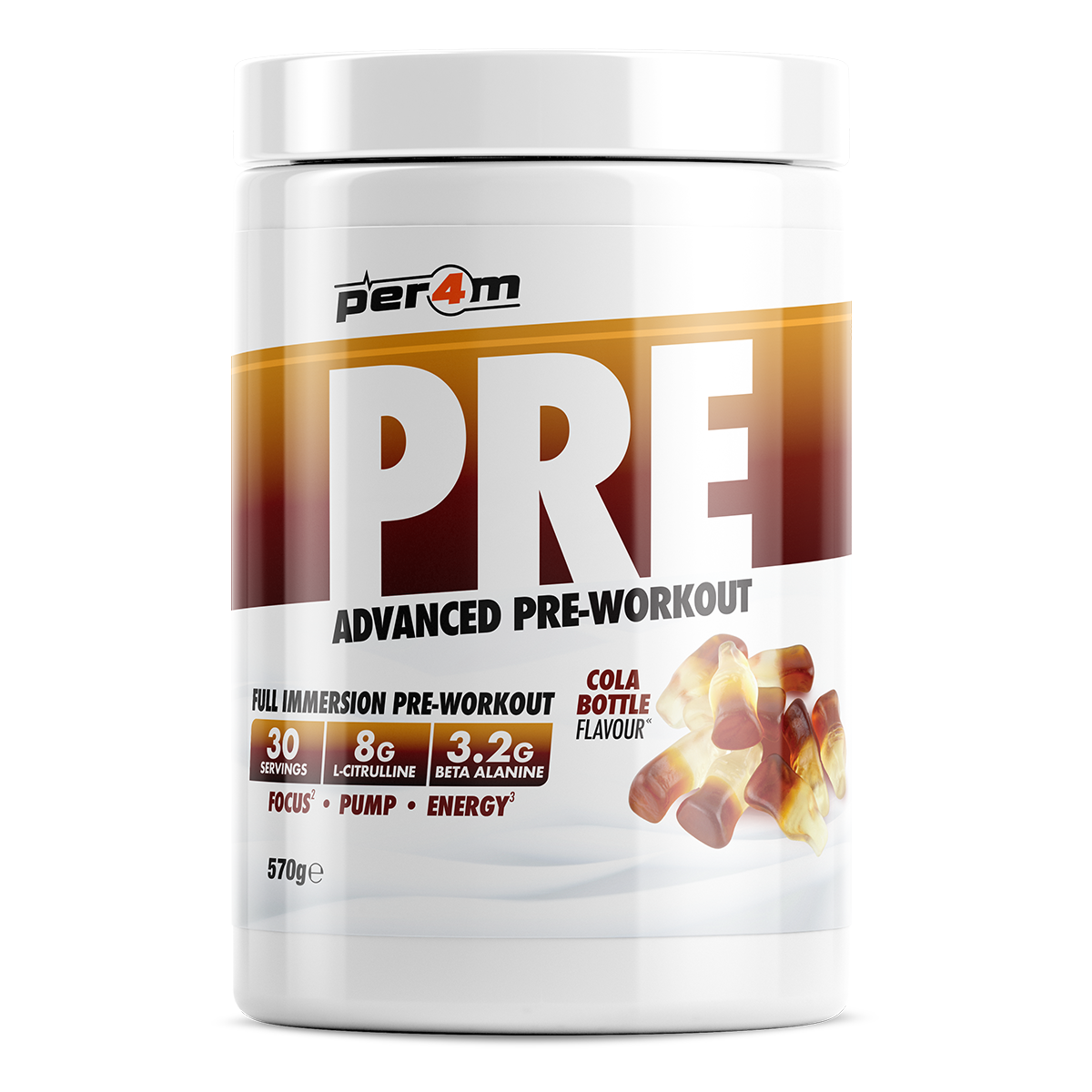 Per4m Pre Workout Stim 570g