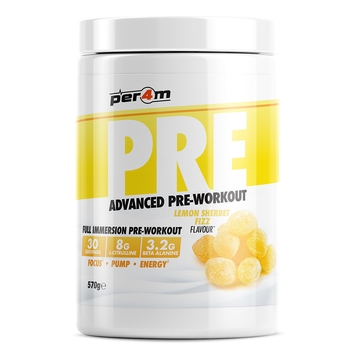 Per4m Pre Workout Stim 570g