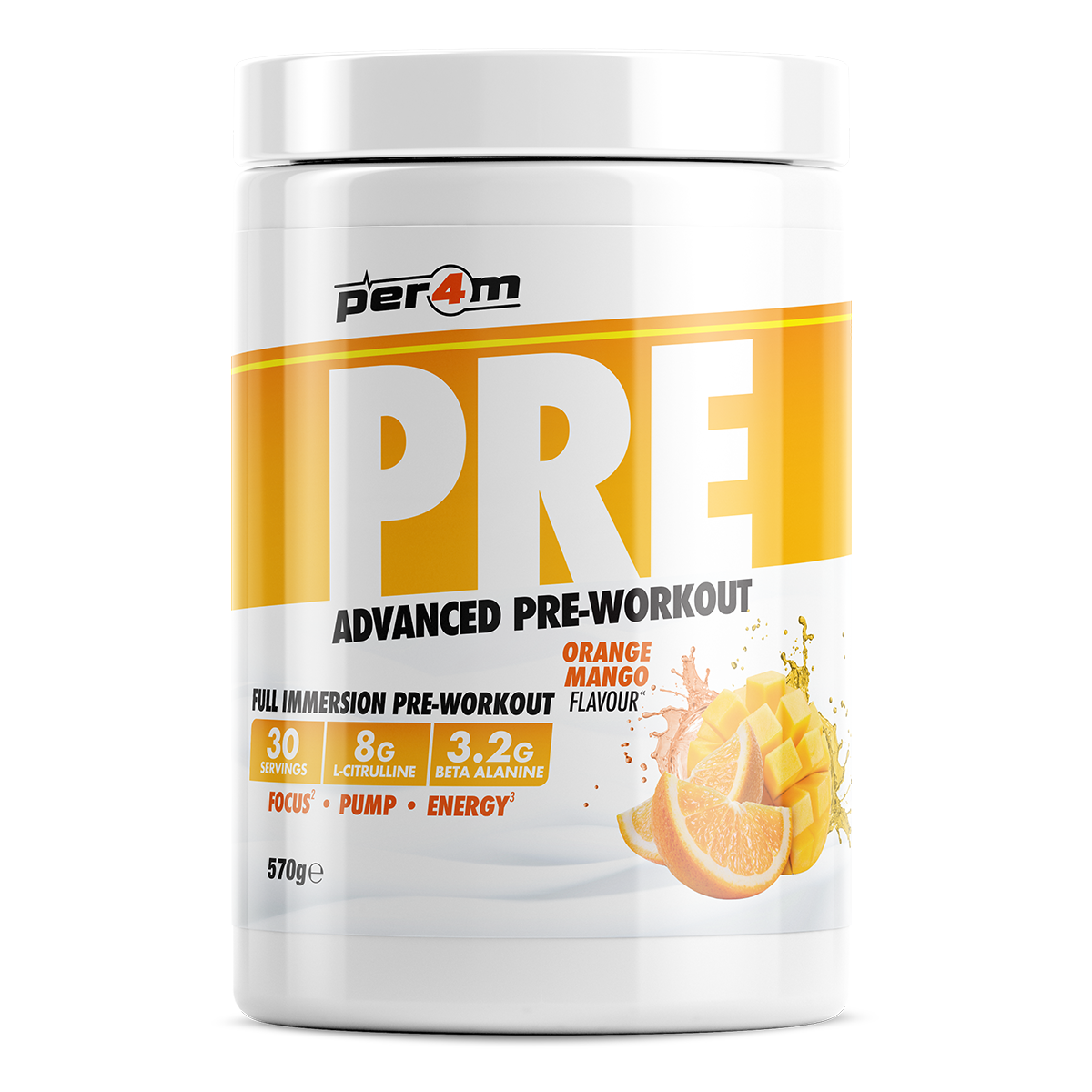 Per4m Pre Workout Stim 570g