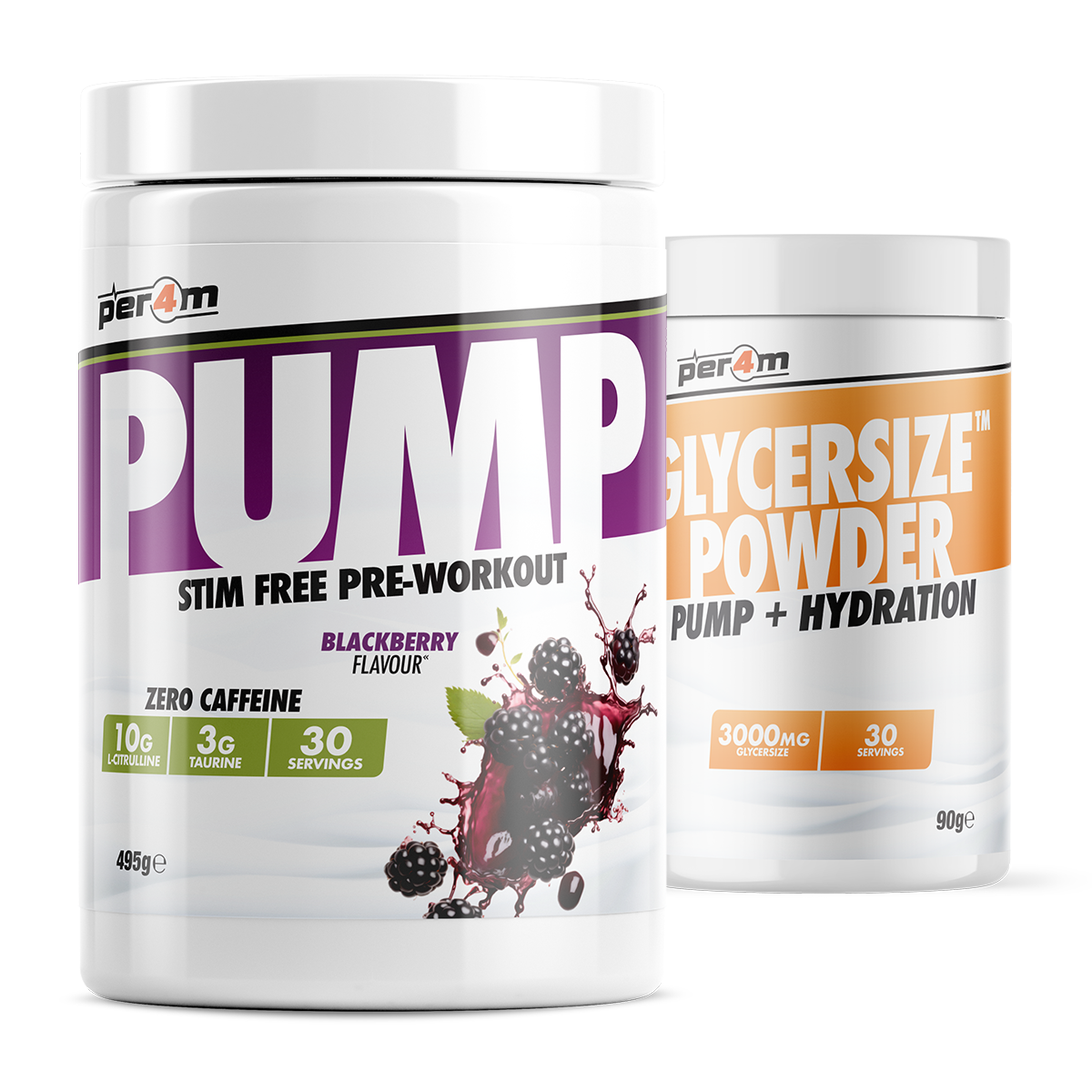 PER4M Pump Stim-Free Pre-Workout