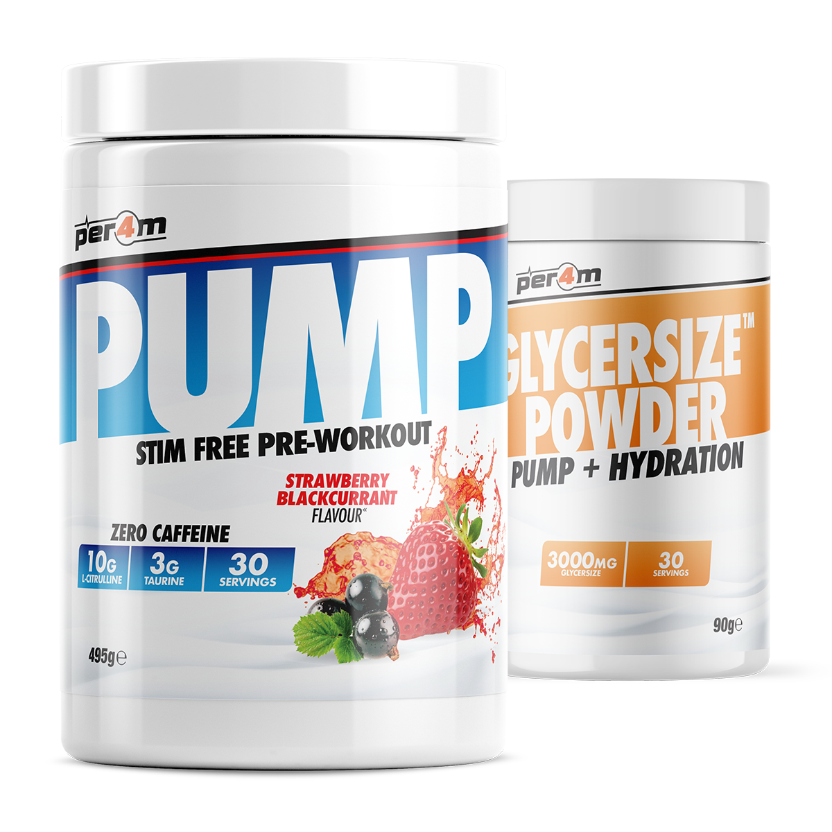 PER4M Pump Stim-Free Pre-Workout