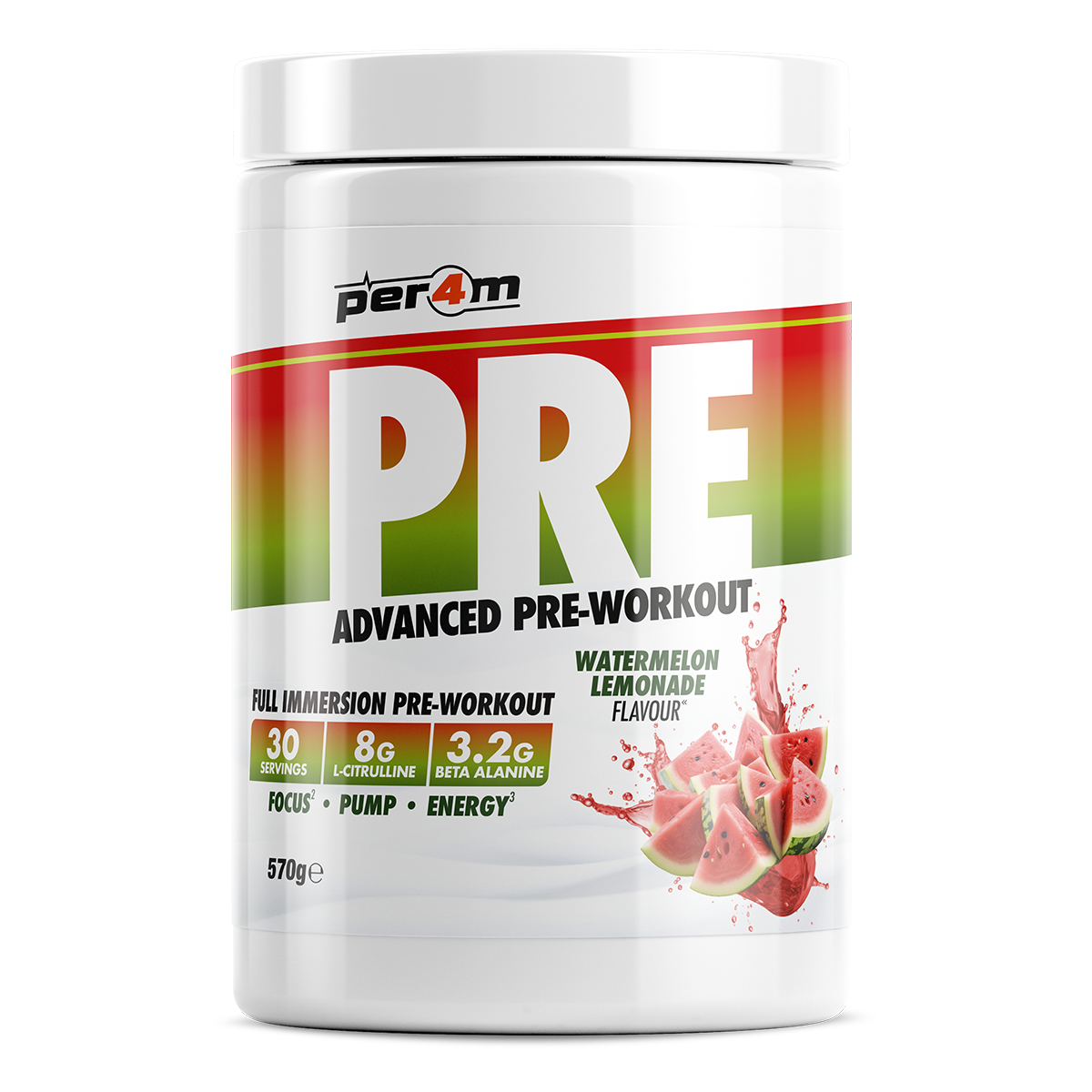 Per4m Pre Workout Stim 570g